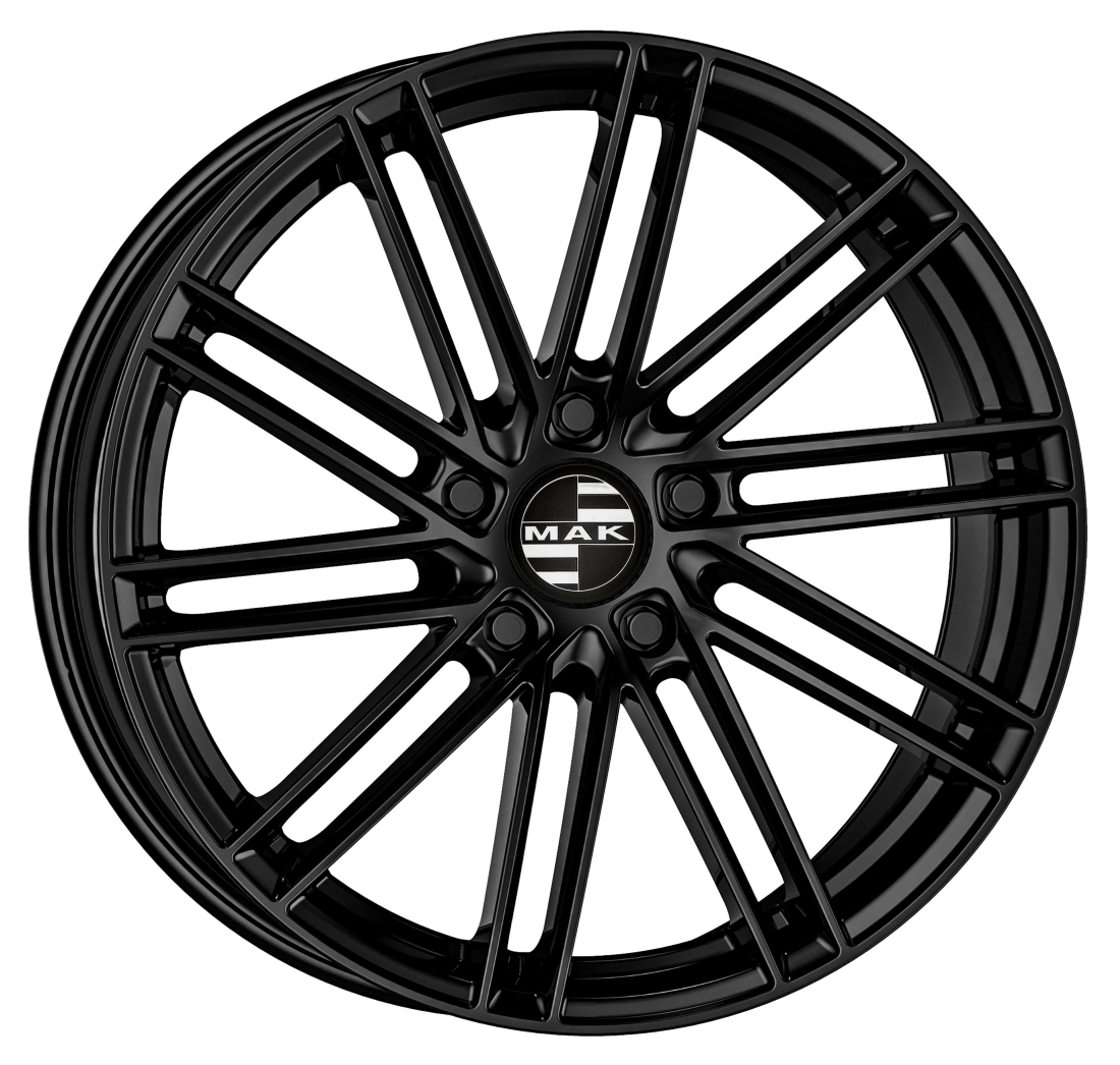 LEIPZIG 9,5 21 27 5x112 MAK 66,45 GLOSS BLACK